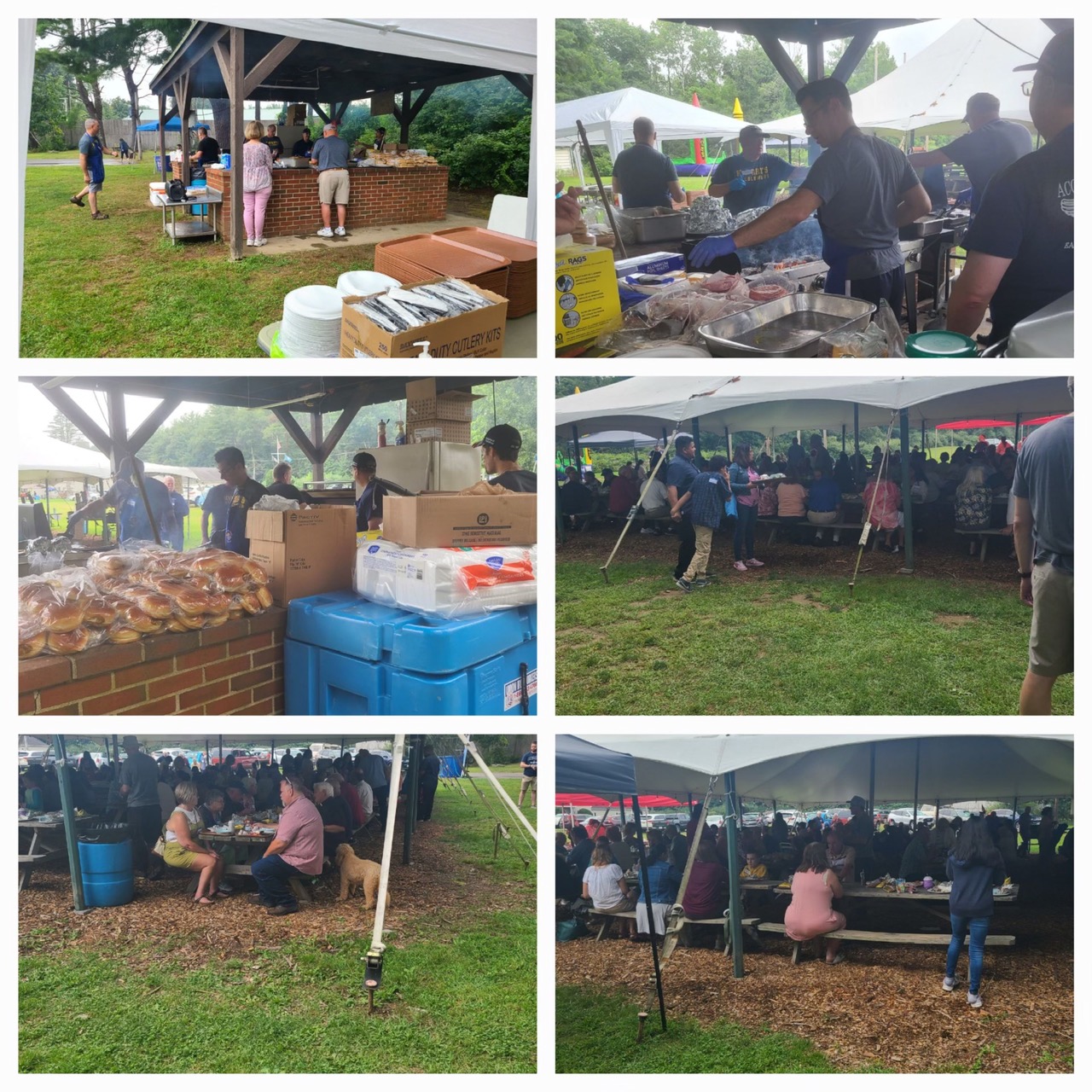 Our Lady of the Rosary Council 807 and Rev Thomas E Reilly Assy 633 donated hosted and served the food for the Parish Picnic for Parish of the Assumption August 18thjpg