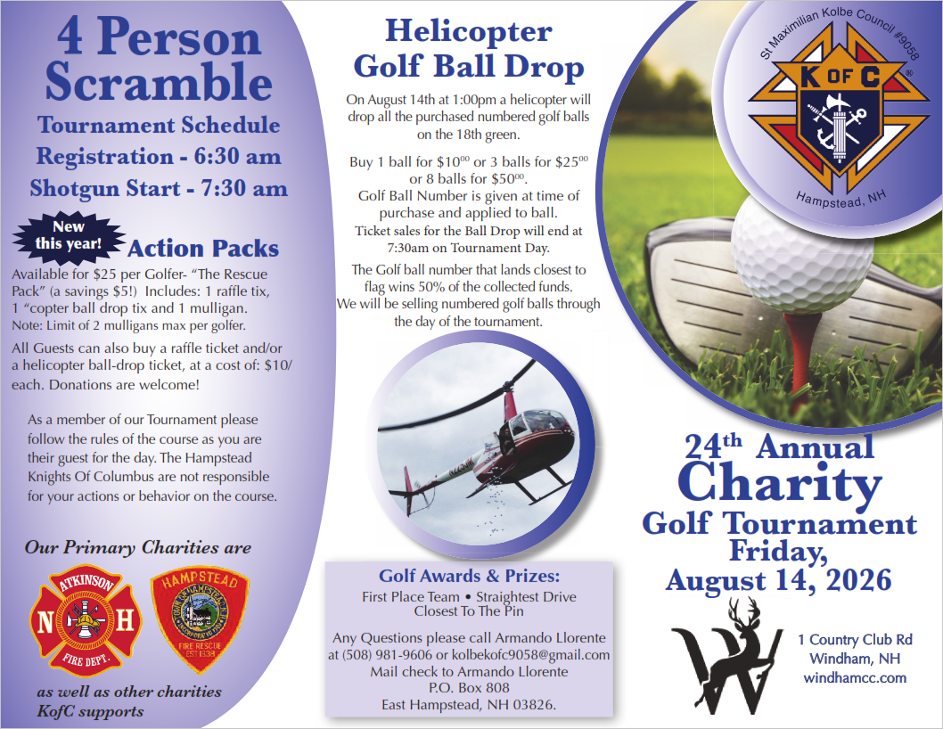Council 9058 Golf Tournament1