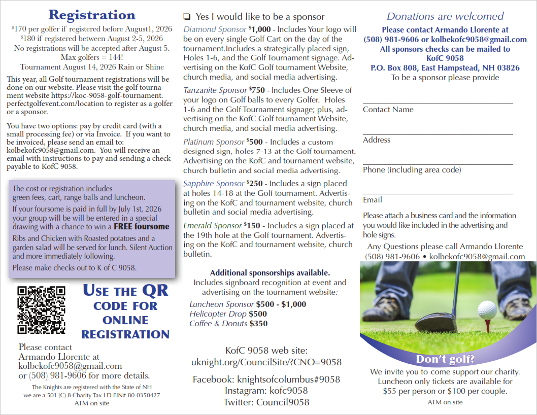 Council 9058 Golf Tournament2